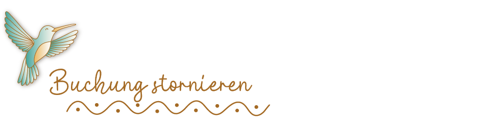 Buchung stornieren